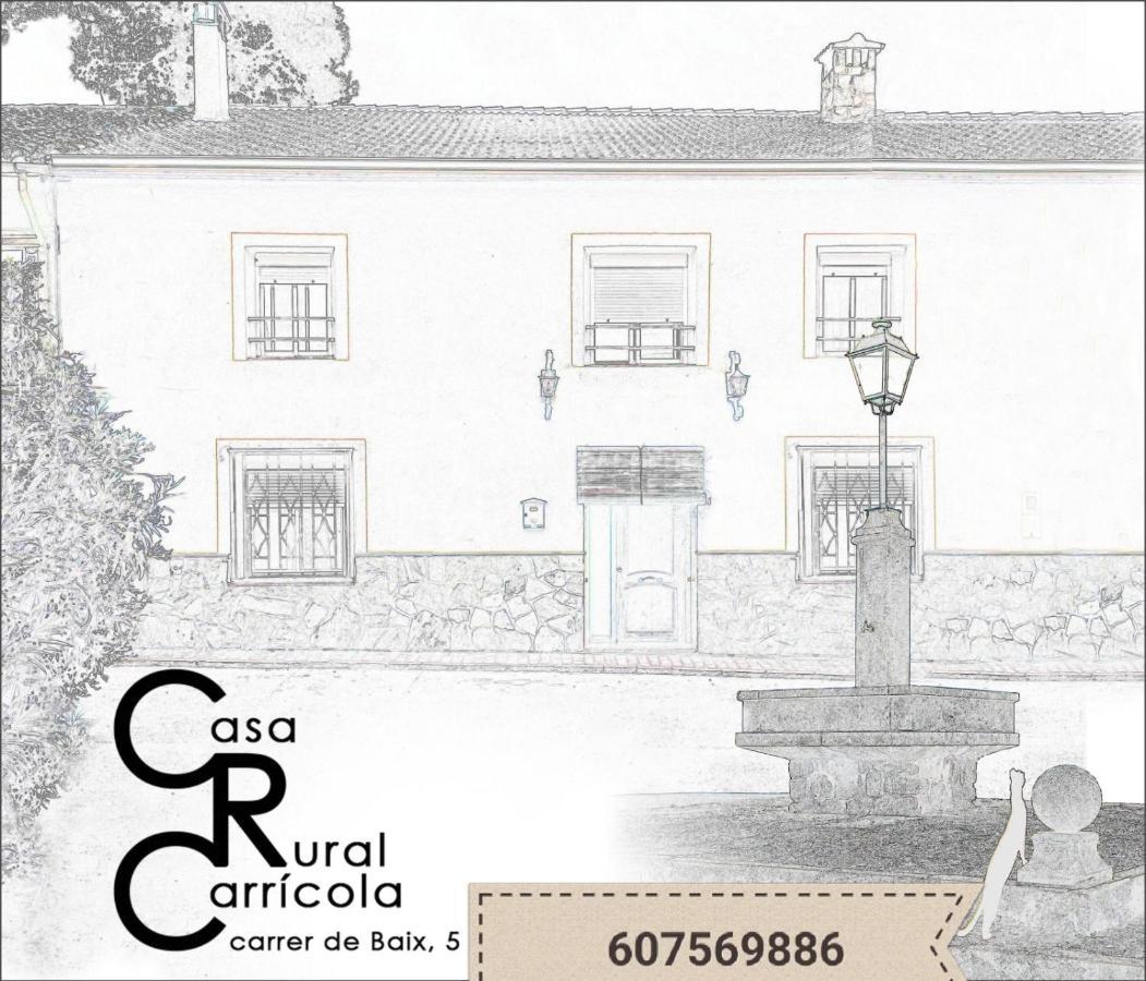 Casa Rural Carrícola 外观 照片